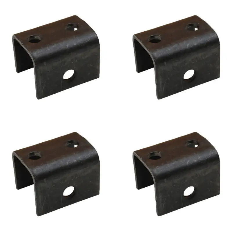 Four (4) Bolt or Weld On Hangers for 1-3/4" Double Eye Spring Fits Dexter 115917