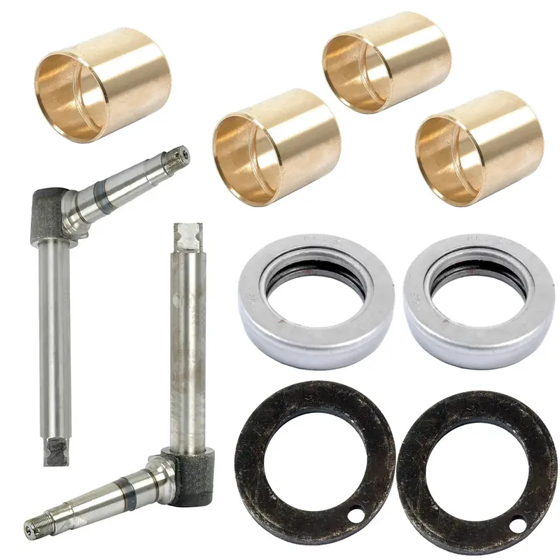 Front Axle Steering Spindle Kit & Bushings TX10809 TX10808 For Long Tractor 260C  510+
