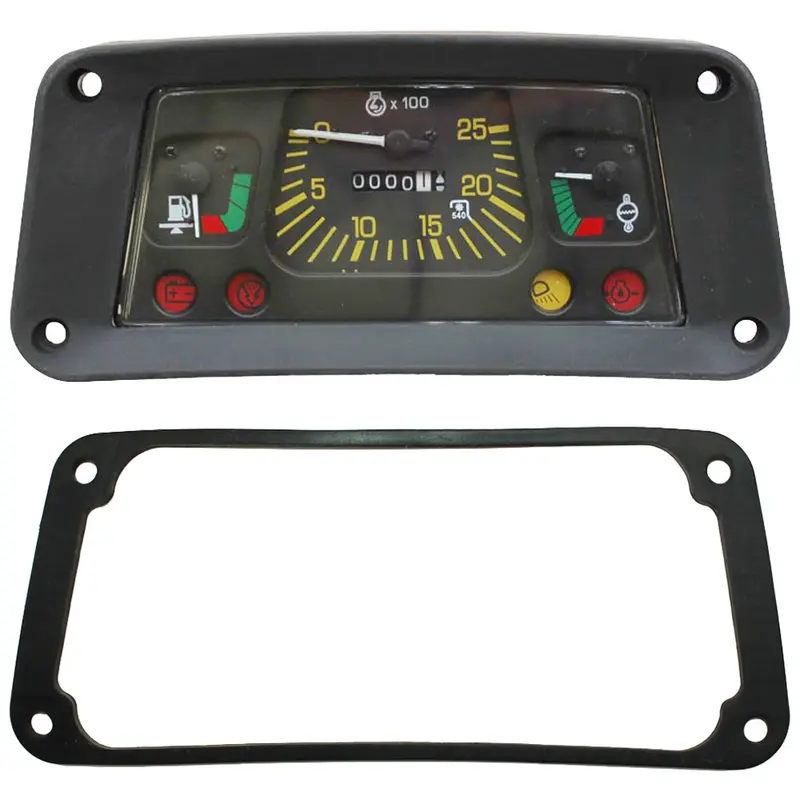 Gauge Cluster Assembly w/ Gasket Fits Ford/New Holland Replaces 83953544