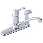 Gerber - 40-351 - Allerton Single Handle 3 Hole Installation With Spray Kitchen Faucet