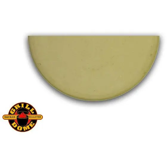 Grill Dome - PZH-15 - Half Pizza Stone 15" for L Grill Domes