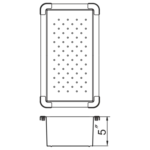 Hamat - DRY-716 - Drying Tray 7 1/2" x 16 3/16" x 5" D