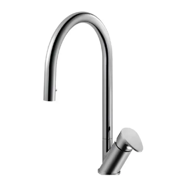 Hamat - WAPD-1000 MB - Single Function Hidden Pull Down Kitchen Faucet in Matte Black