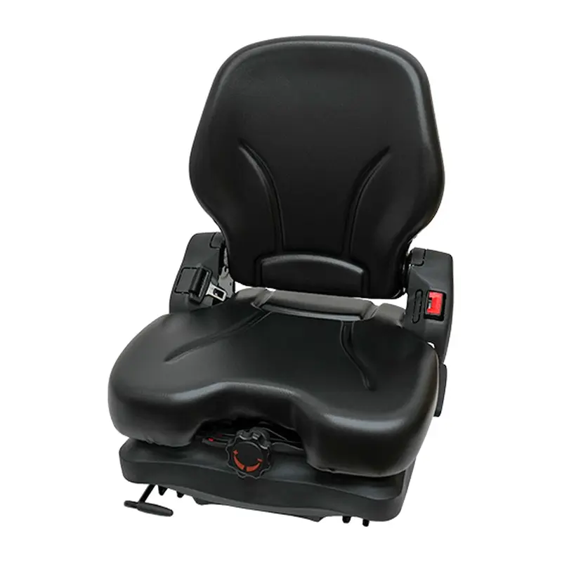 HD Low-Profile Suspension Seat w/ Retractable Safety Belt Fits New Holland L150