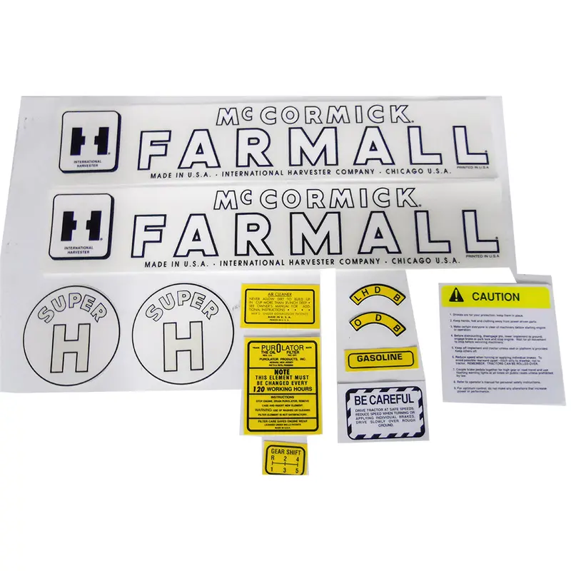 Hood Decal Set Fits International Replaces FA604SB