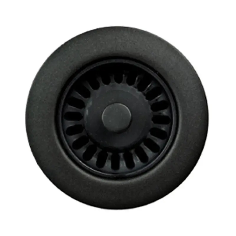 Houzer - 190-9265 - 3.5-Inch Matte Black Strainer
