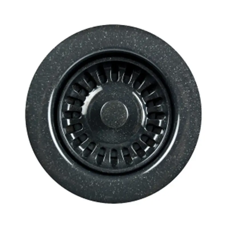 Houzer - 190-9268 - 3.5-Inch Speckled Granite Black Strainer