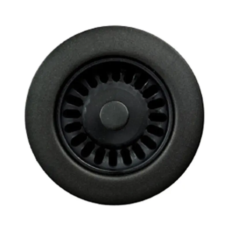 Houzer - 190-9565 - Preferra Kitchen Drain Strainer Matte Black
