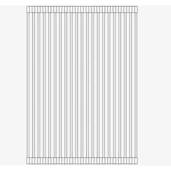 Houzer Stainless Steel Large Multi-Purpose Roll-up Mat (RO-2000)