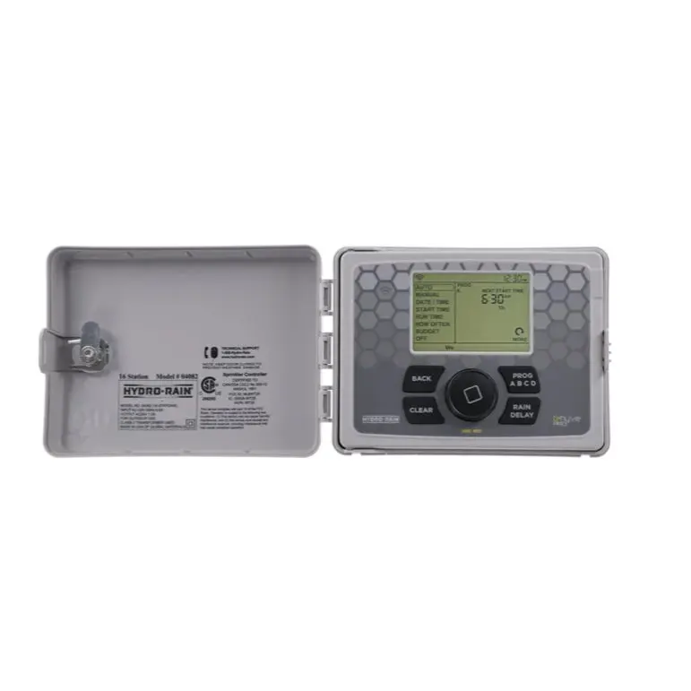 Hydro-Rain HRC-400-WF-16 16-Station Indoor/Outdoor Wi-Fi Smart Irrigation Controller