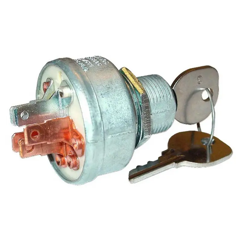 Ignition Switch with 2 Keys Fits International Replaces 107682C1