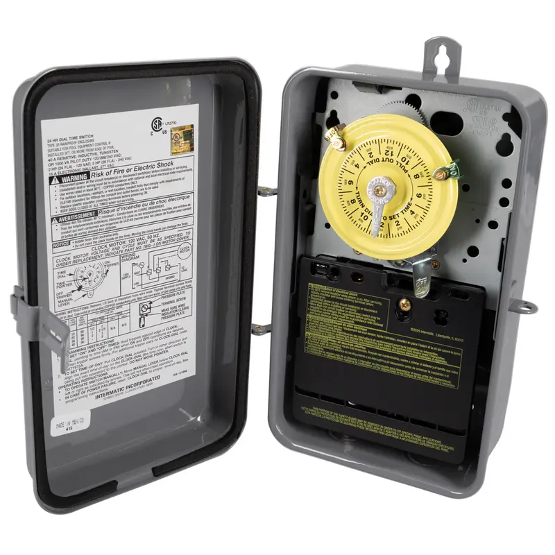 Intermatic - T101R - Switch Timer Mech 1P 40A 120V