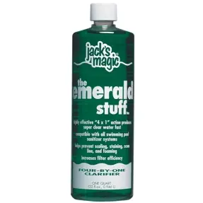 Jack's Magic - JMEMERALD032 - The Emerald Stuff™ - Multi-purpose Clarifier (32 oz.)