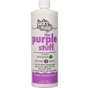 Jack's Magic - JMPURPLE032 - The Purple Stuff® - Sequestrant for Salt Pools - 1 qt. per 10,000 gal (32 oz.)