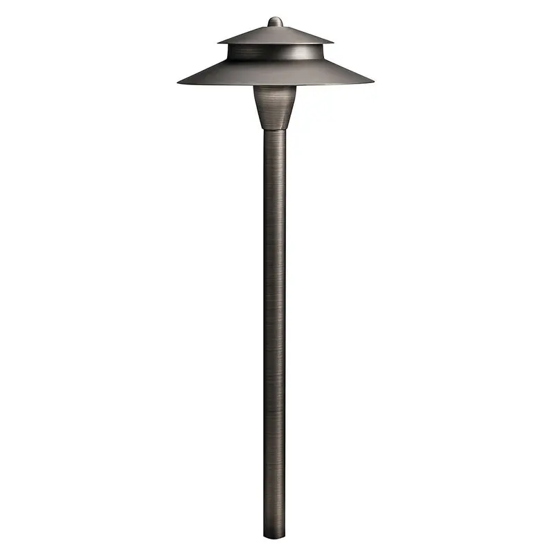 Kichler 15480CBR 8.5-Inch Brass Path Light, Centennial Brass