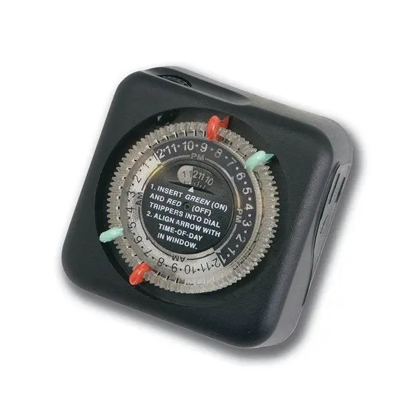 Kichler - 15557BK - Transformer Mechanical Timer Black