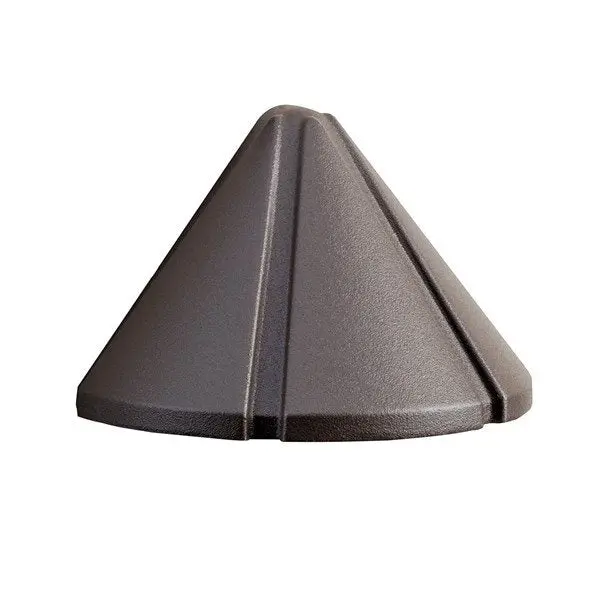Kichler - 15765AZT30R - 12V LED 3000K Mini Deck Light Textured Architectural Bronze