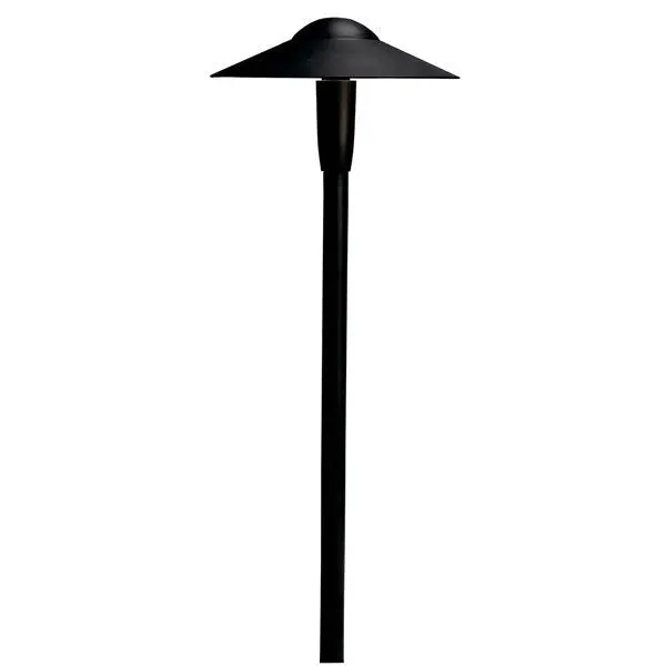 Kichler - 15810BKT27R - 8" Dome 2700K LED Path Light Textured Black