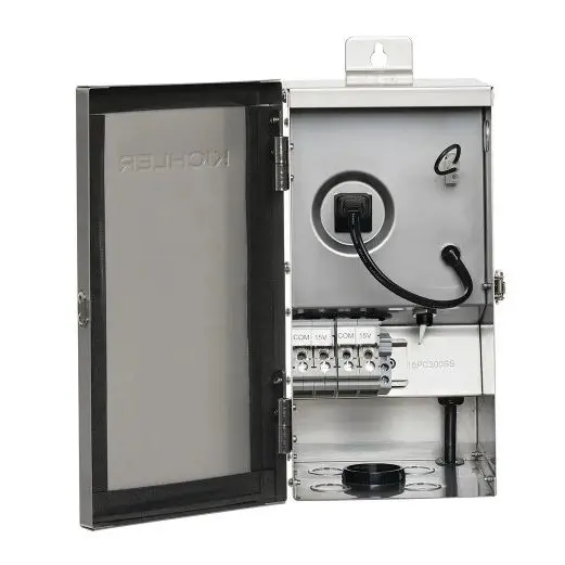 Kichler 15PC300SS Pro-Contractor Series 300W Transformer | 15V Stainless Steel