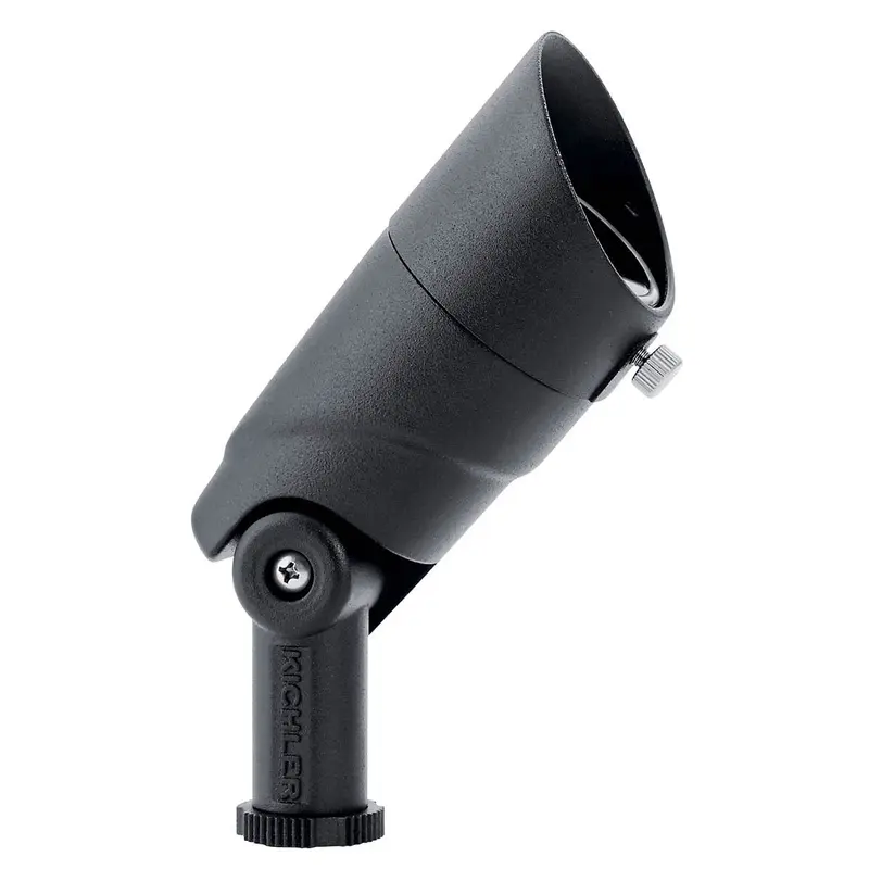 Kichler - 16016BKT30 - VLO 3000K Small 35 Degree Flood Textured Black