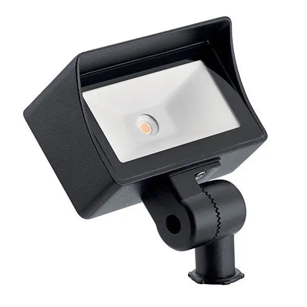 Kichler 16026BKT30 VLO Mini LED Wall Wash Light, Textured Black, 3000K