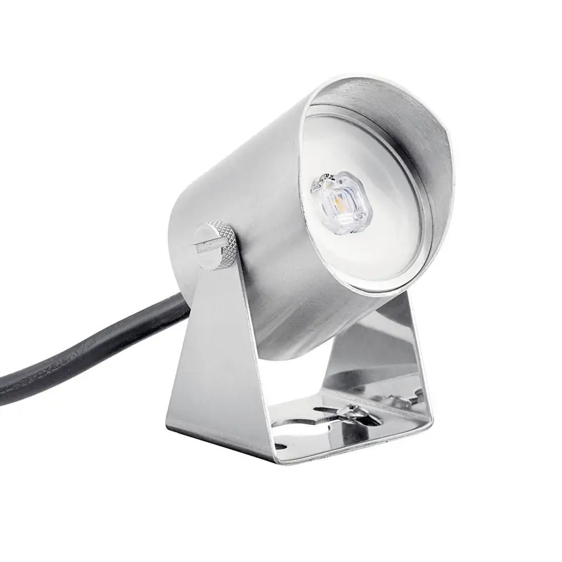 Kichler 16027SS30 VLO 60° Underwater LED Accent Light, Stainless Steel, 3000K