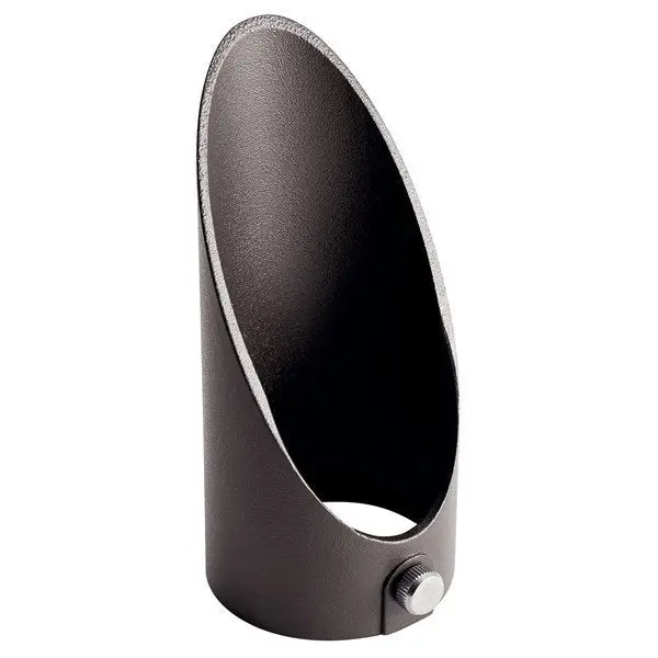 Kichler 16067AZT VLO Small Accent Long Cowl, Textured Architectural Bronze