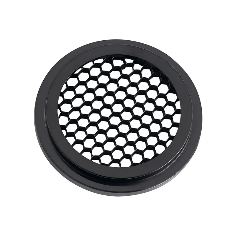 Kichler 16073BK VLO Small Hexcell Louver, Black