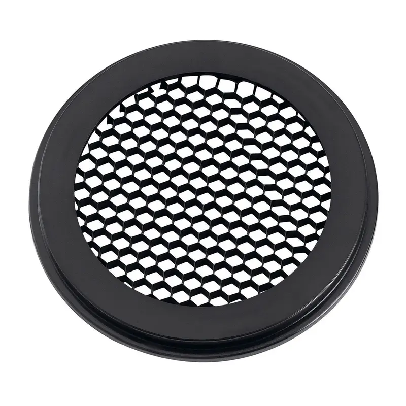 Kichler 16075BK VLO Large Hexcell Louver, Black