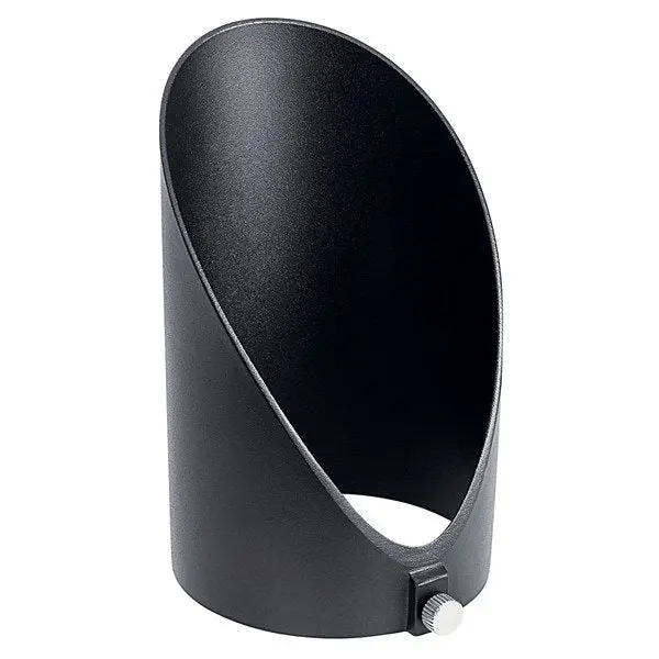 Kichler 16076BKT 12V LED Accent Long Cowl, Textured Black