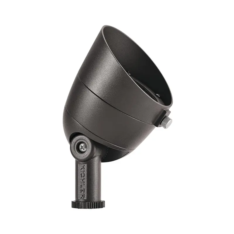 Kichler 16152AZT30 200-Lumen 3000K 60° LED Landscape Wide Flood – Textured Architectural Bronze