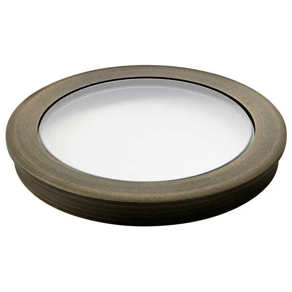 Kichler 16191CBR Uni-Sleeve Flat Glass Top – Centennial Brass