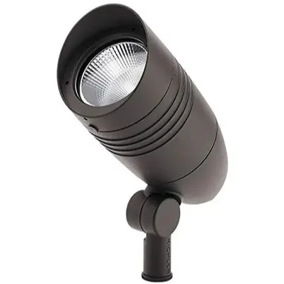 Kichler 16214AZT30 C-Series 750-Lumen 3000K 55° flood LED Accent – Bronze