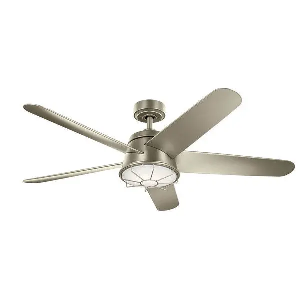 Kichler 310072SBK Daya 54-Inch LED Ceiling Fan – Satin Black