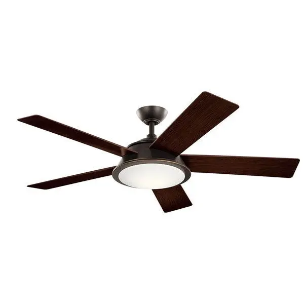 Kichler 310100NI Verdi 56-Inch LED Ceiling Fan – Brushed Nickel