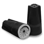 King Innovation 61235 DryConn Medium Black/Gray Waterproof Connectors – 20-Bag