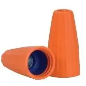 King Innovation 68110 Orange/Blue Gorilla Nuts Wire Connectors – 100-Box