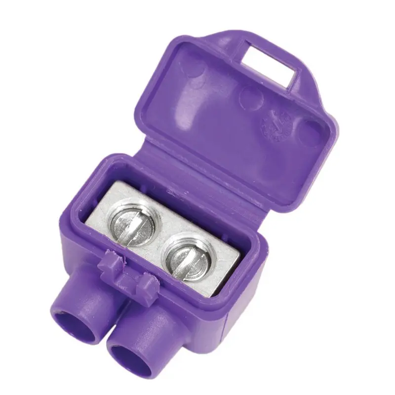 King Innovation 95025 AlumiConn 2-Port Al/Cu Wire Connectors – 25-Pack