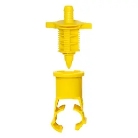 King Innovation Blazing BS9000 Swing Pipe Barb Saddle for 1-Inch Poly, 25 Pack