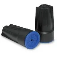 King Innovation DryConn 61335KI Black/Blue Waterproof Wire Connectors, 10 Bag