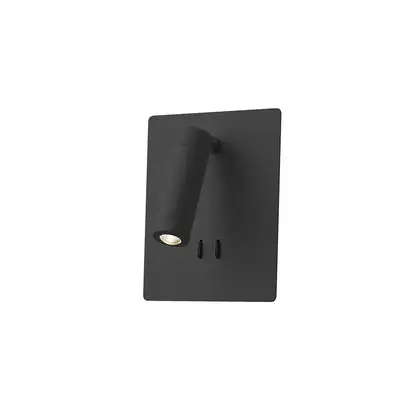 Kuzco Dorchester 6-in Black LED Wall Sconce WS16806-BK