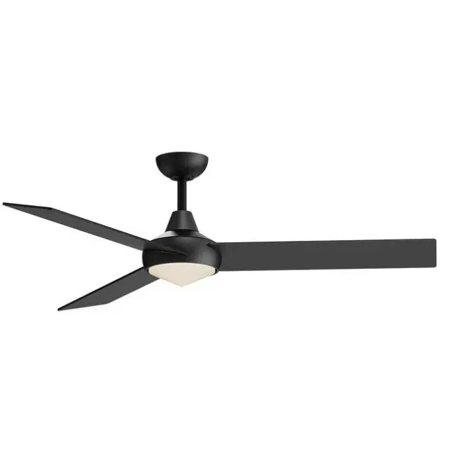Kuzco Owens CF94956-MB 56-Inch LED Ceiling Fan | Matte Black
