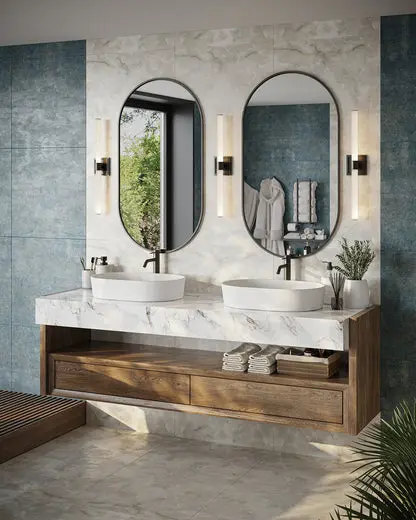 Kuzco Rona 24-in Black LED Vanity VL17024-BK