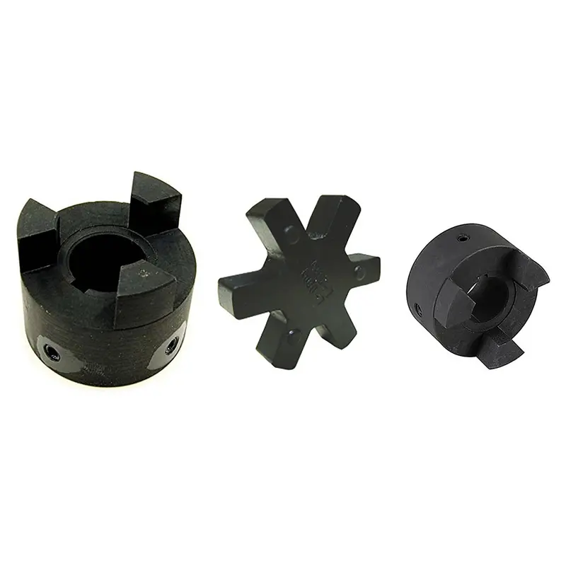 L-095 3/4 X 1 Flexible 3-Piece L-Jaw Coupling Set & Buna-N NBR Rubber Spider L095