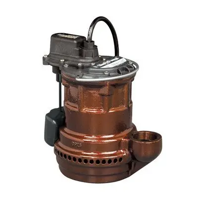 Liberty Pumps 247 1/4 HP Cast Iron Sump Pump with Vertical Magnetic Float