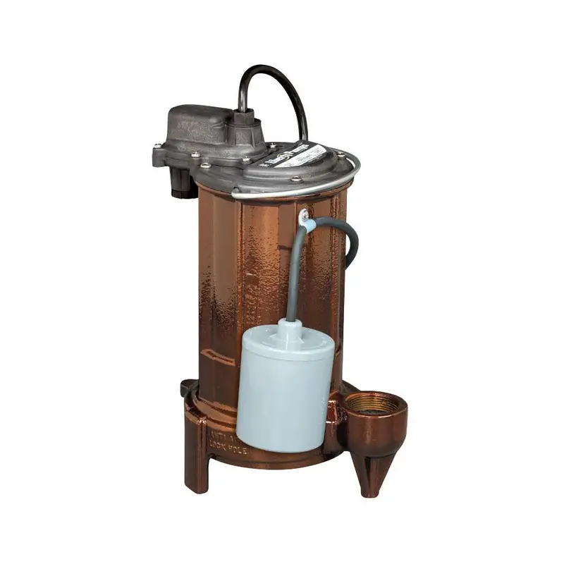 Liberty Pumps 283 1/2 HP Automatic Cast-Iron Sump/Effluent Pump with wide-angle piggyback float