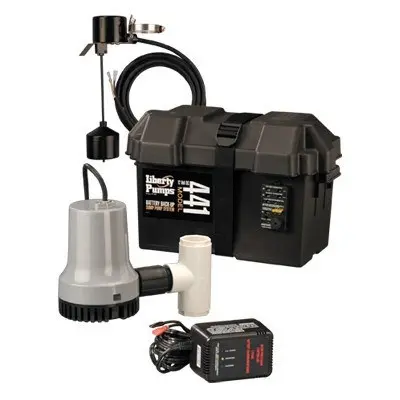 Liberty Pumps 441 12 V Battery Backup Sump Pump System