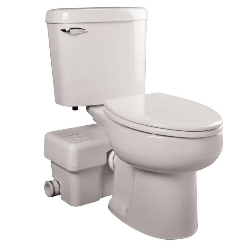 Liberty Pumps ASCENTIIESW Ascent II Macerating Toilet System with elongated toilet