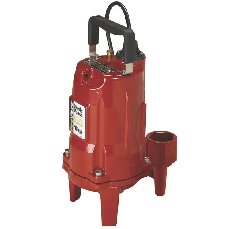 Liberty Pumps PRG101M ProVore Grinder Pump, 1 HP, 115 V, Manual