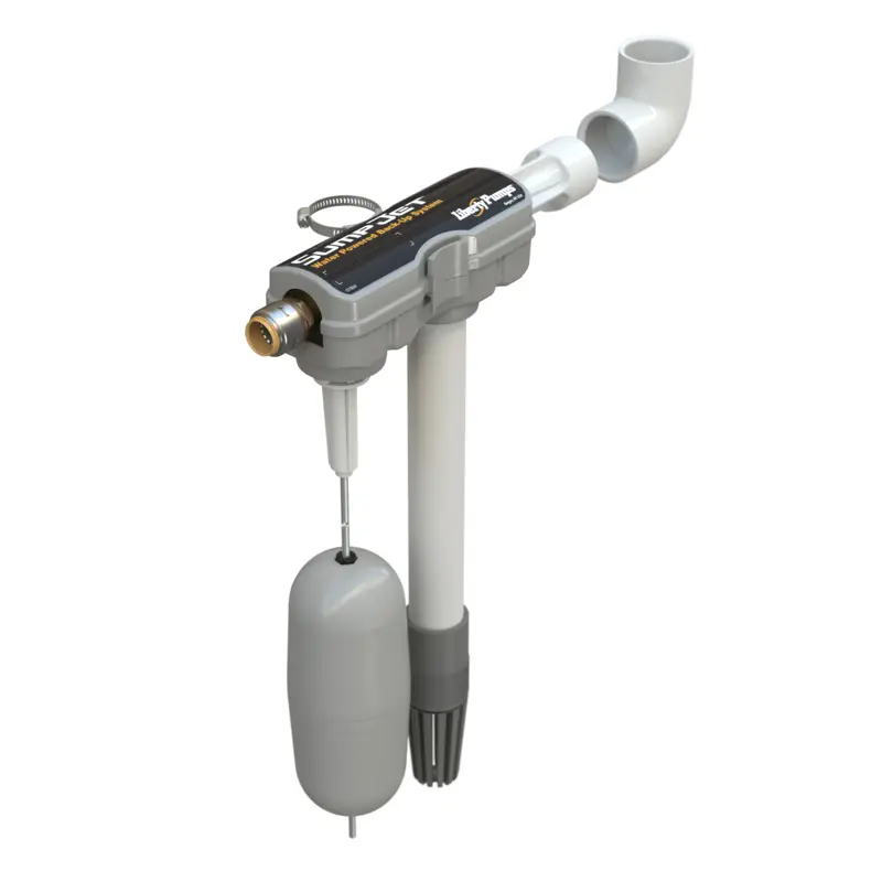 Liberty SJ10A-EYE SumpJet – Water-Powered Backup Pump with Wireless NightEye® Alarm